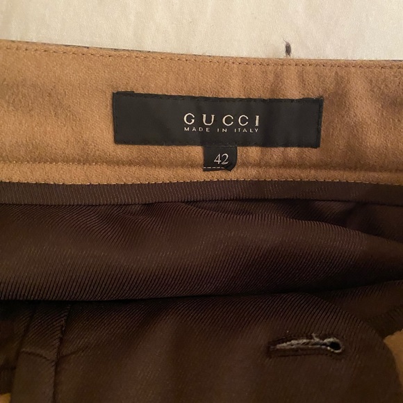 Gucci Camel Hair Mini Skirt - Picture 4 of 4